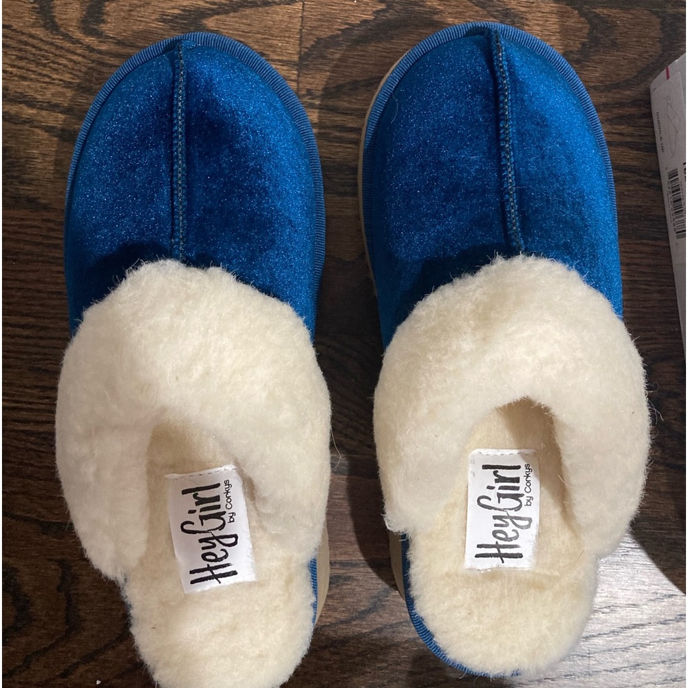 Hey Girl by Corkys Cuddle Ups Teal Velvet 8